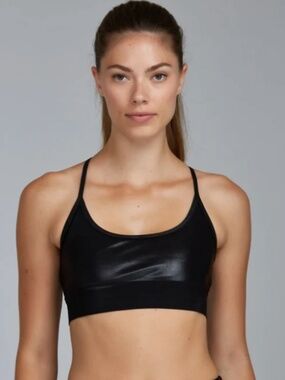 Noli Yoga Studio Bra – Liquid Black | Size Small | NWT